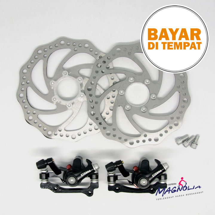 Disc brake sale set sepeda lipat