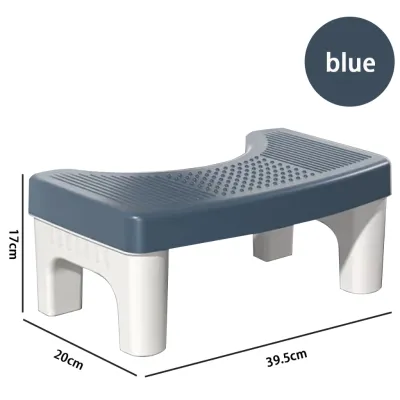 Toilet Stool Thickened Adult Non-Slip Foot Stool Squat Bedpan BathroomToilet Squat Children Footstool foot rest stool ottoman stool