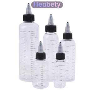 Heabety  30ml-250ml nhựa PET lỏng Công suất dropper chai sắc tố mực container