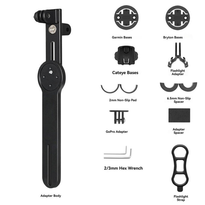 Kim loại đi xe đạp giá gắn máy tính Single-ARM phổ hẹn giờ phụ kiện lắp ...