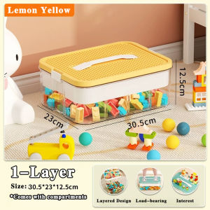 【MOHO.SG】🔥SG HOT LEGO Storage Box Multifunctional Toy Storage Box with Lid Storage Box