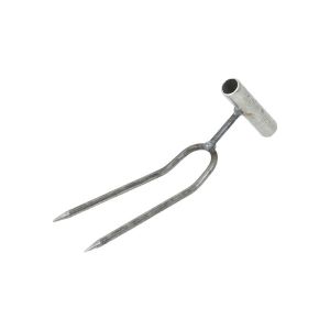 เสียมพรวนดิน2ซี่ ด้ามจับสบาย ประหยัดแรง ใช้ในสวนผัก-ดอกไม้ แข็งแรงทนทาน