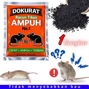 DOKURAT RACUN TIKUS PRODUK ORIGINAL DI JAMIN MATI DITEMPAT ISI 5 BUNGKUS