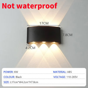 10Led Solar Light Outdoor Waterproof Double Head Wall Lamp Fence Lamp Garden Decorative Light