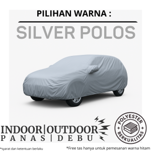 Selimut Sarung Body Cover Mobil Agya Ayla Indoor Outdoor Waterproof Anti Air Ada Tali Pengikat Ban