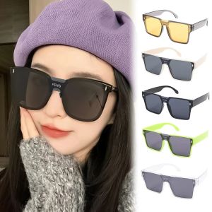 CREATIVE PAVILION UV400 Protection Oversized SunGlasses Camping Fishing Stage Big Frame Shades Retro Performance Kids Sunglasses for Women  Men