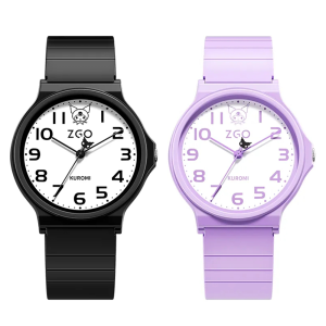 (34 มม.) นาฬิกา Sanrio Kuormi ของแท้ 100% สำหรับเด็กผู้หญิง สายรัดแบบนิ่ม กันน้ำ Cinnamoroll นาฬิกาควอตซ์ นาฬิกาข้อมือน่ารัก ป้องกันรอยขีดข่วน สำหรับเด็กผู้ชาย นาฬิกาเด็ก ของขวัญวันเกิด Hellokitty 8522