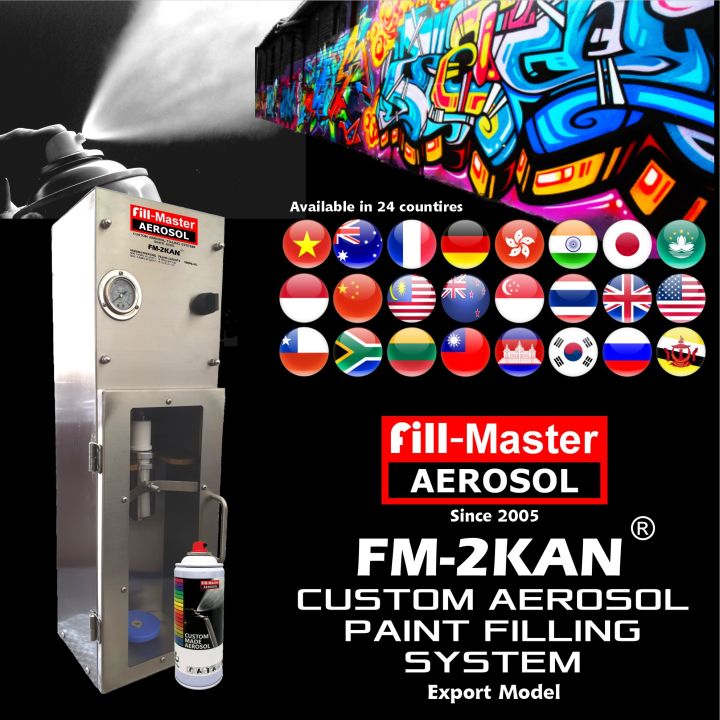 Auto Clean Fillmaster FM-2KAN Fill-Master Custom Spray Paint Pneumatic Filling Machine | Lazada
