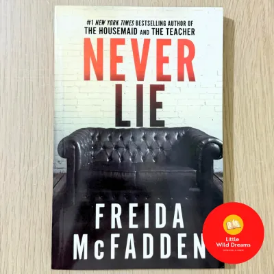 English Book : Never Lie By Freida McFadden | Thriller Mystery