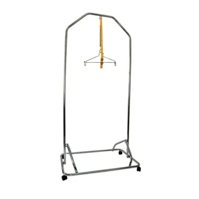 Double Stand Baby Spring Cot Chrome / Buaian Bayi Boleh Lipat