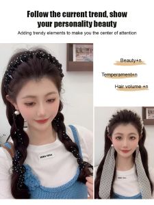 Headwear Coiffure Sense of Change Hair Band Elegance Sense of Style High Cranial Vault Personality