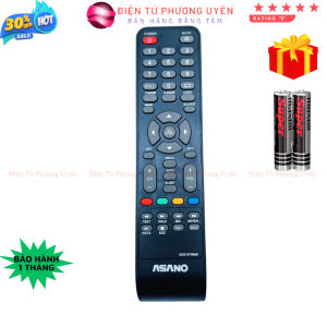SKU398 - Remote điều khiển tivi Asano Mã 02 điều khiển TV Asano - Tặng kèm pin