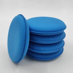 GORGE Round Shape Waxing Polish Sponges Reusable High Density Foam Applicator Pads Durable Scratch Free Auto Cleaning Tools for Auto Wash