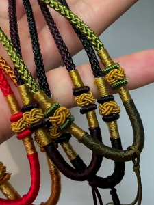 Adjustable Handwoven Braided Necklace Cord Handmade Necklace Chain for Men and Women Everyday Stylish Accessories