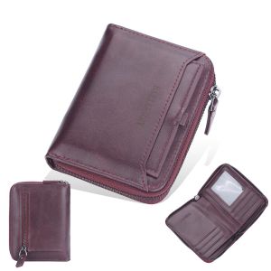 BL-10 Short Wallet Top Quality Leather Multi Function Card Holder and Coin Purse