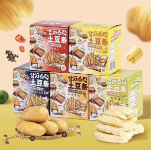 [Everyones Favorite]Crispy & Savory Potato Sticks　20g x 4 bags