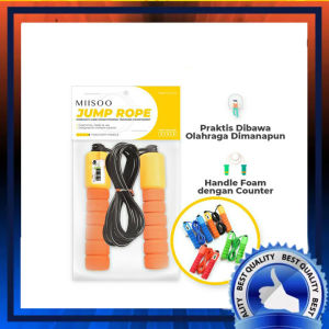 Tali Lompat Skipping / Jump Rope Dengan Penghitung Loncatan