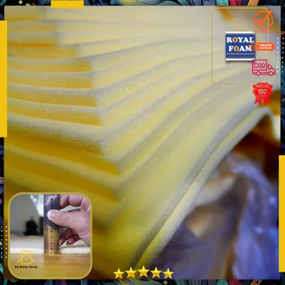 Busa kuning Royal Foam empuk ukuran 150 cm x 100 cm x 1 CM