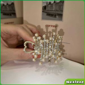 Nexlent Tulip Hair Clip for Women Summer Shark Clip Large Hair Accessories Beauty Fairy Lily Pattern