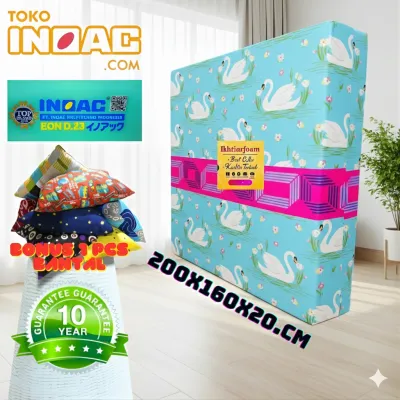 Kasur Busa Inoac Nomor 2 EON LG D23 - 200x160x20 CM - Garansi 10 Tahun - Anti Kempes