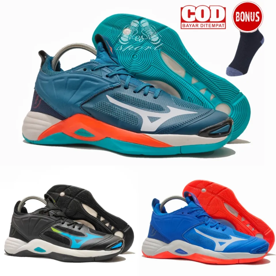 sepatu voli mizuno wave momentum 2 low sepatu volly mizuno wlz 7 sepatu mizuno wave dimension Lazada Indonesia