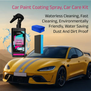 Car Coating Spray Waterless Car Wash Cleaning Care Set Easy-to-Use Waterless Cleaning Solution for Cars Protects and Shines Your Cars Surface No Water Needed Fast and Efficient Car Care Set for a Spotless Finish