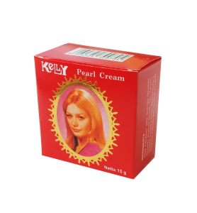 Krim Kelly Pearl Cream Pencerah Wajah - 15gram