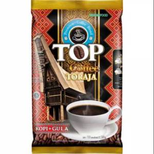 Jual top coffee kopi toraja 2in1 10x25gr