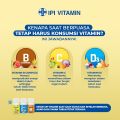 Vitamin D 1000 IU Vitamin IPI D3 1000 IU isi 30 Tablet Vitamin D Botol Imun Tubuh Tulang Gigi Atasi Rambut Rontok. 