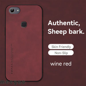 Case VIVO Y65 Y66 Y71 Y81 Y81i V5 V5s V5Lite V5Plus V5+ Soft Leather Phone Case Authentic Camera Protection Luxury Sheep Bark Cover For VIVO V5 Plus 1719 1609 1724 1801 1801i 1808 1803 1808i 1812 1611