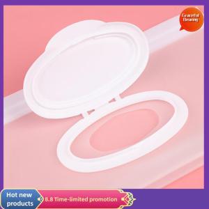 Graceful Light Weight Portable Cartoon Baby Kids Wet Wipes Clutch Carrying Bag Wet Paper Tissue Container Dispenser Snap-strap Pouch