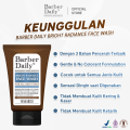 Dual Pack Barber Daily Bright Radiance Face Wash 100mL x 2. 