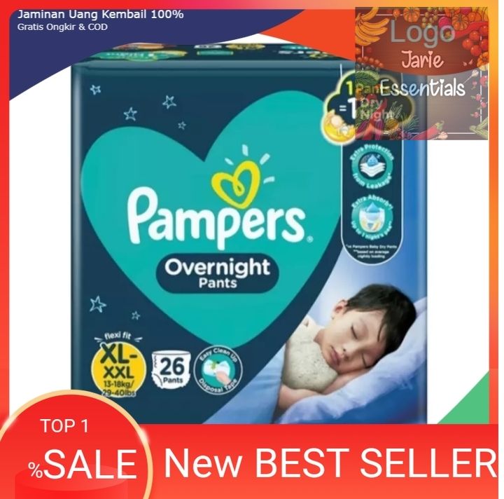 PAMPERS OVERNIGHT DIAPER PANTS XL 26PCS Lazada PH