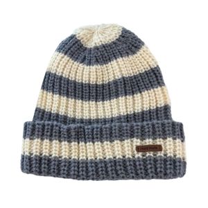 WENKEN Đậm đặc Mũ mùa đông Stripe Giữ ấm Mũ Bonnet Thường ngày Bảo vệ tai Mũ len dành cho nam và nữ