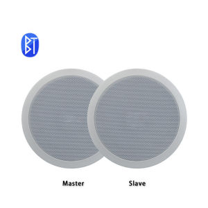 2PCS In-Ceiling Speakers Power Output Wall Mounted Digital Smart Home Audio Loundspeaker Stereo Music Player Bluetooth-compatible Active Ceiling