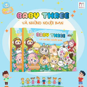 Sách Tô Màu - Baby Three Và Những Người Bạn