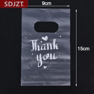 [COD] SDJZT ถุงของขวัญพลาสติกขนาดเล็ก100ชิ้นถุงขนมสำหรับงานแต่งงานถุงหิ้วสำหรับช้อปปิ้ง