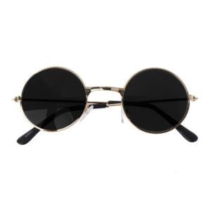 Stylish Children Big Round Glasses Frame Non-Prescription Glasses Hippie Glasses Great Birthday Gift for Kids Boys Girls