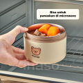 Inaso Tempat Bekal Makanan Tahan Panas Termos Sup Penyimpanan Makan Anti Tumpah Lunch Box Food Grade HMB108. 