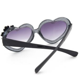 Sweet Heart Shape Cartoon Flower Sunglasses UV-blocking Cute Pattern Children Sunglasses Lovely Kids Eyewear Kids Protection