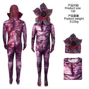 Halloween costume cosplay Stranger Things Biochemical Zombie Ball Party White Piranha Costume