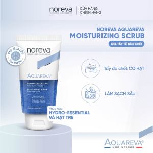 Gel tẩy tế bào chết Noreva Aquareva Moisturizing Scrub 75ML