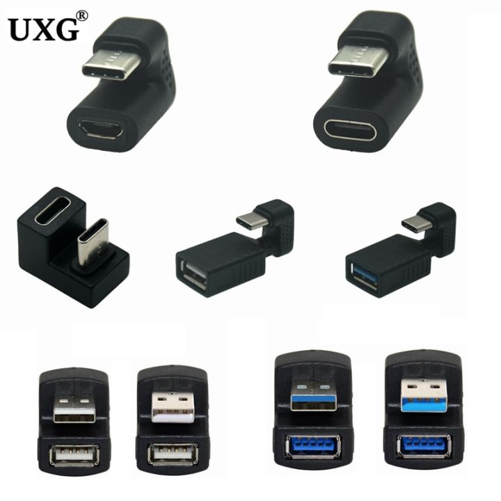 U Shape 5gbps Up Down 180 Degree Angled Usb 30 Usb20 Type C Usb C 10gbps Mf Adapter A Male To 5249