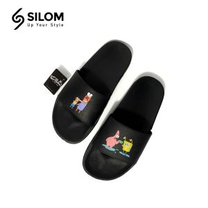Silom Sandal Slide Pria Tahan Air Sendal Cowok Slop Flip Flop S-04