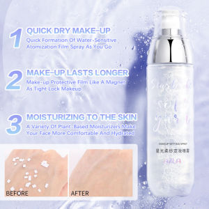 100ml Makeup Spray Oil Control Makeup Setting Spray Moisturizing Finishing Spray Long Lasting Face Foundation Make Up Mist Matte Base Retainer Makeup Spray