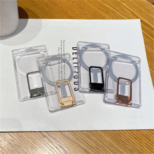 【Super low price】Magnetic Clear Wallet Card Holder For Magsafe Case For iPhone 16 15 Pro Max 14 13 12 Samsung S25 S24 S23 Ultra Magnet Slot Cover
