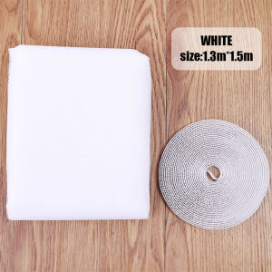 Indoor Anti-Insect Anti Mosquito Cuttable Window Screen Invisible Mosquito Net For Living Room Summer Self-adhesive Fly Screen Window Removable Anti Mosquito Net