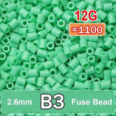 🔥HOT🔥 96 Colors 2.6mm Perler Beads 1100pcs Refill Pack 2.6MM Small Fuse Beads for DIY Pixel Art