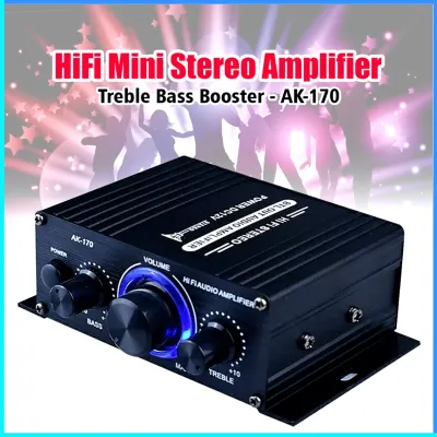 COD ANENG HiFi Mini Stereo Car Amplifier Treble Bass Booster / power mini 12v full bass / amplifier mini full bass / power mobil subwoofer / power rakitan subwoofer full bass / power audio mobil murah / amplifier mini 12v Bluetooth