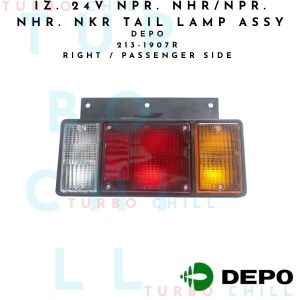 IZ. 24V NPR. NHR/NPR. NHR. NKR TAIL LAMP ASSY DEPO-213-1907R RIGHT / PASSENGER SIDE